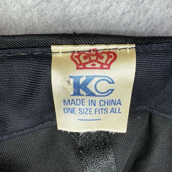 Vintage KC Caps Lucky Hat Red Black One Size Snapback Fishing Hook - Picture 3 of 9